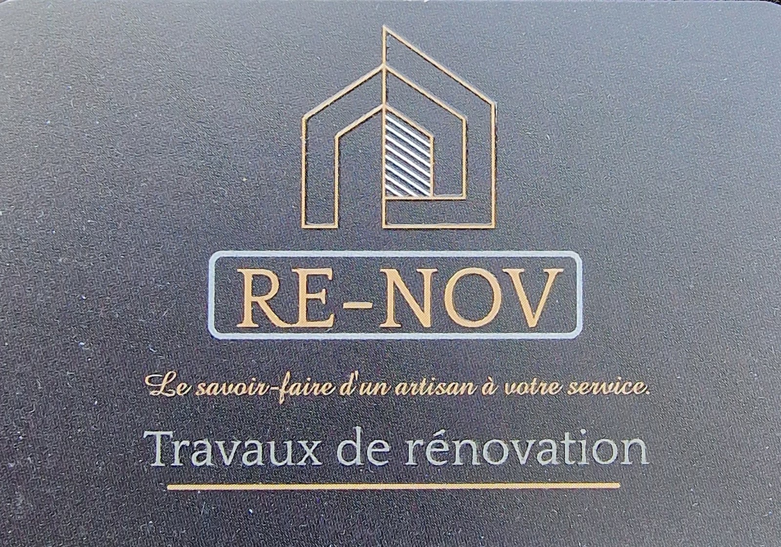 Logo de RE-NOV (rénovation et création d'intérieur)